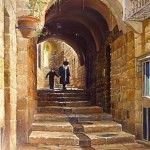 hassidic jews in old city 60 80 150x150 Арт, графика, рисунки. Часть 1