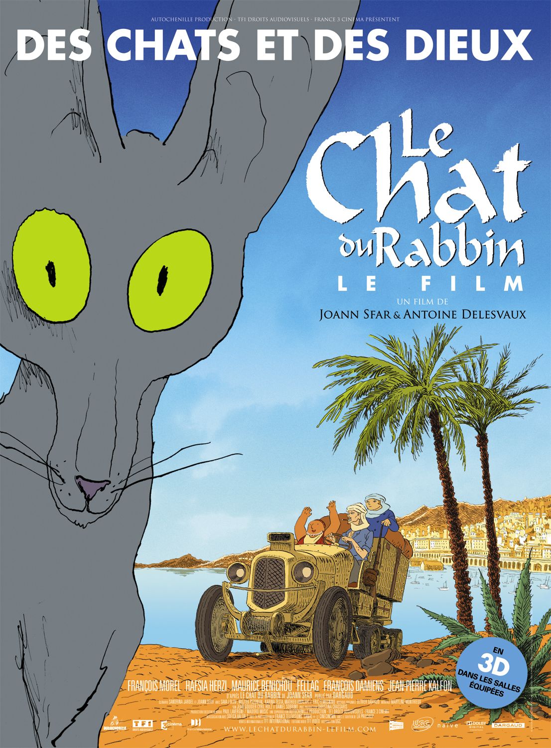 Кот раввина / Le chat du rabbin / The Rabbi's Cat (2011)